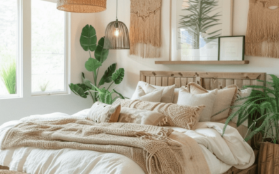 Diseño de dormitorio Boho