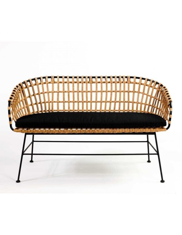 Outdoor Rattan Sofa - Image 3