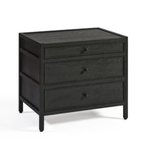 Bedside Wooden Table (Black)
