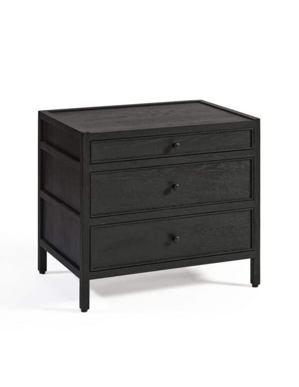 Bedside Wooden Table (Black)