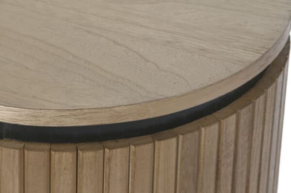 Bedside Table (Paulownia Wood) - Image 4