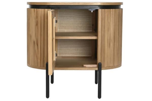 Bedside Table (Paulownia Wood) - Image 5