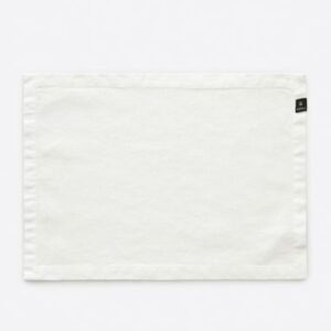 Weekday Half-Linen Placemat, White