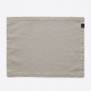 Weekday Half-Linen Placemat, Ash