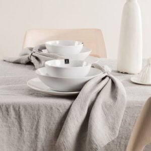 Sunshine Linen Napkins, Ash (Set of 4)