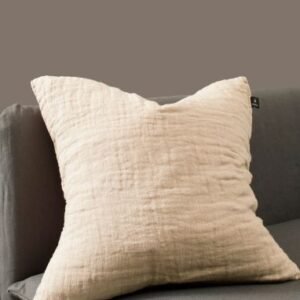 Hannelin Linen Cushion Cover, Natural (50×50)