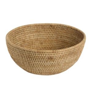 Rattan Centrepiece Bowl