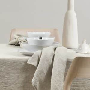 Sunshine Linen Napkins, Oatmeal (Set of 4)