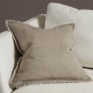 Levelin Linen Cushion Cover, Natural (50×50)